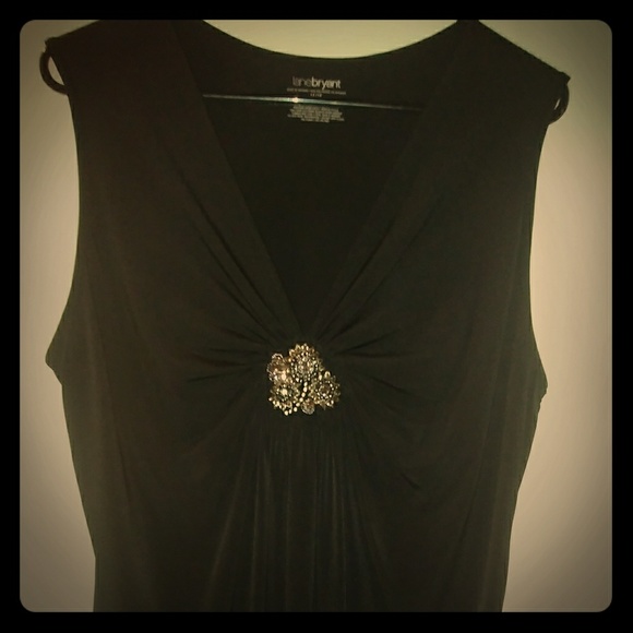 Evening sleeveless blouse. - Picture 1 of 4